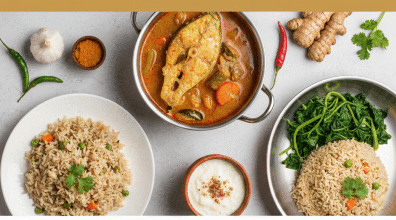 "কম তেলে সুস্থ থাকুন: ডায়াবেটিস রোগীদের জন্য ৫টি বাঙালি রেসিপি ও কিচেন টিপস"